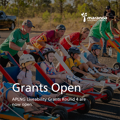 APLNG Liveability Grants 4 Open