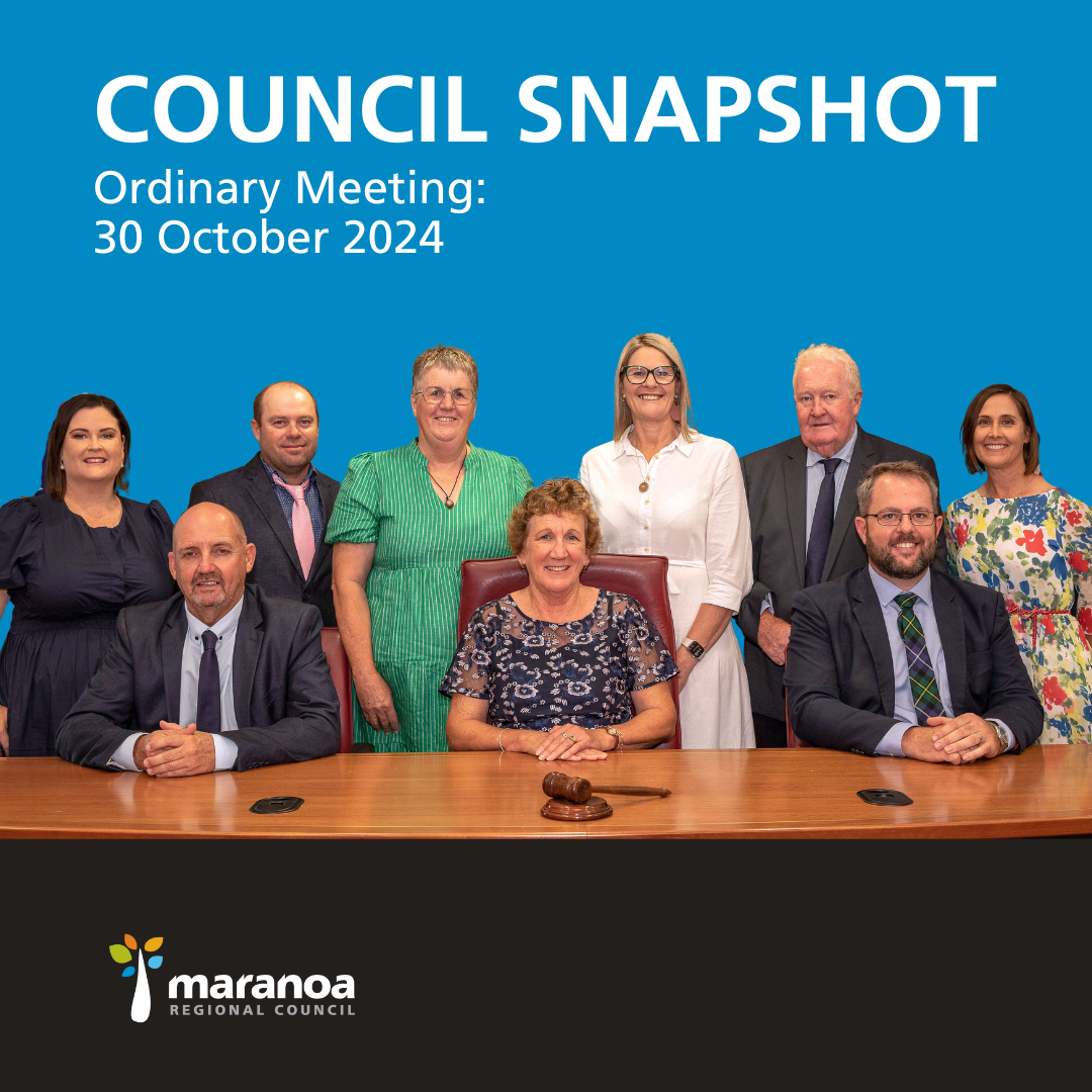 Council Snapshot - 30 October 2024