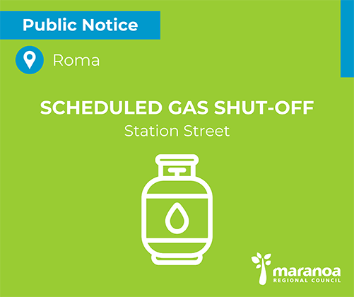 Scheduled gas shut-off: Station Street, Roma