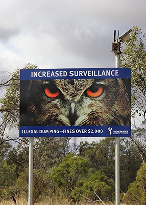 Campaign to raise awareness about illegal dumping in the Maranoa shows early signs of success