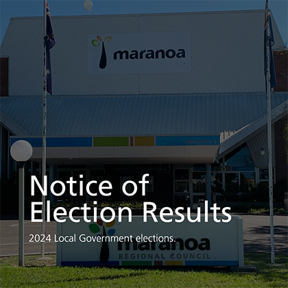 Notice of Election Results (Mayor) - 2024 Local Government elections