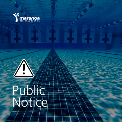 Denise Spencer Memorial Pool Closure Notice