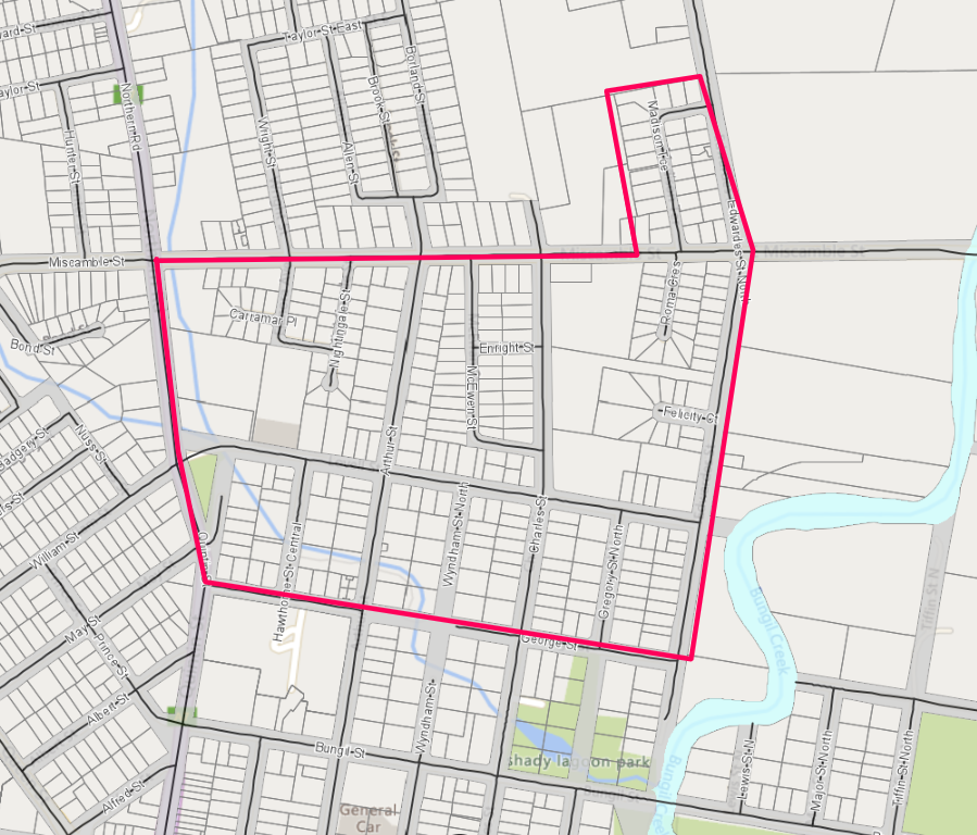 Sewer manhole and fogging area october 2021