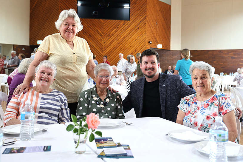 A live performance by Bradley McCaw was a highlight during the 2024 Seniors Month celebrations.