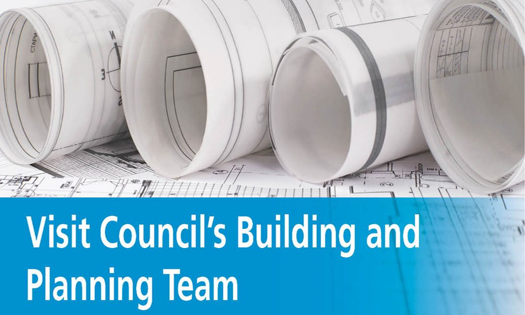 Visit council s building and planning team