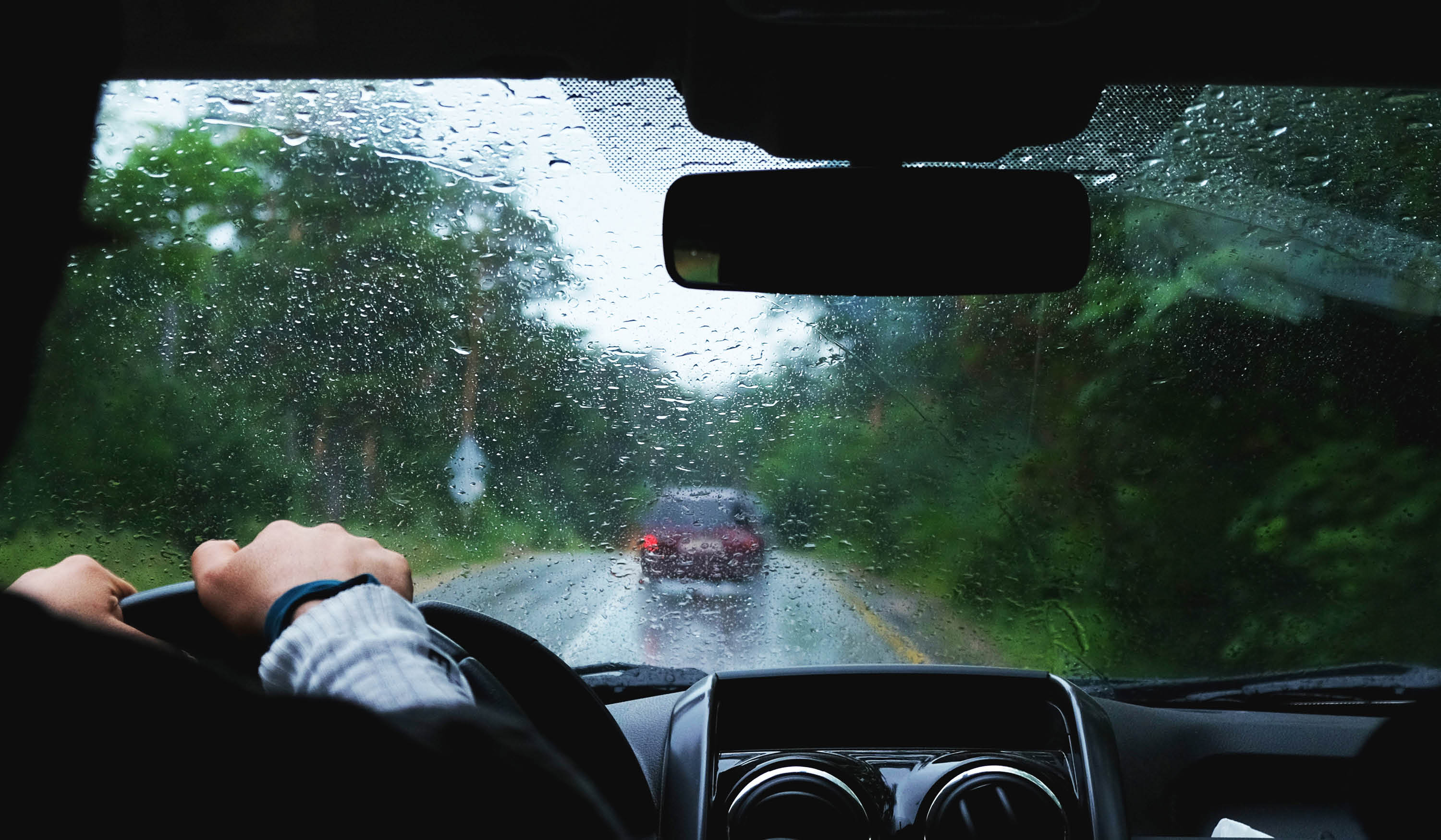 Wet weather driving